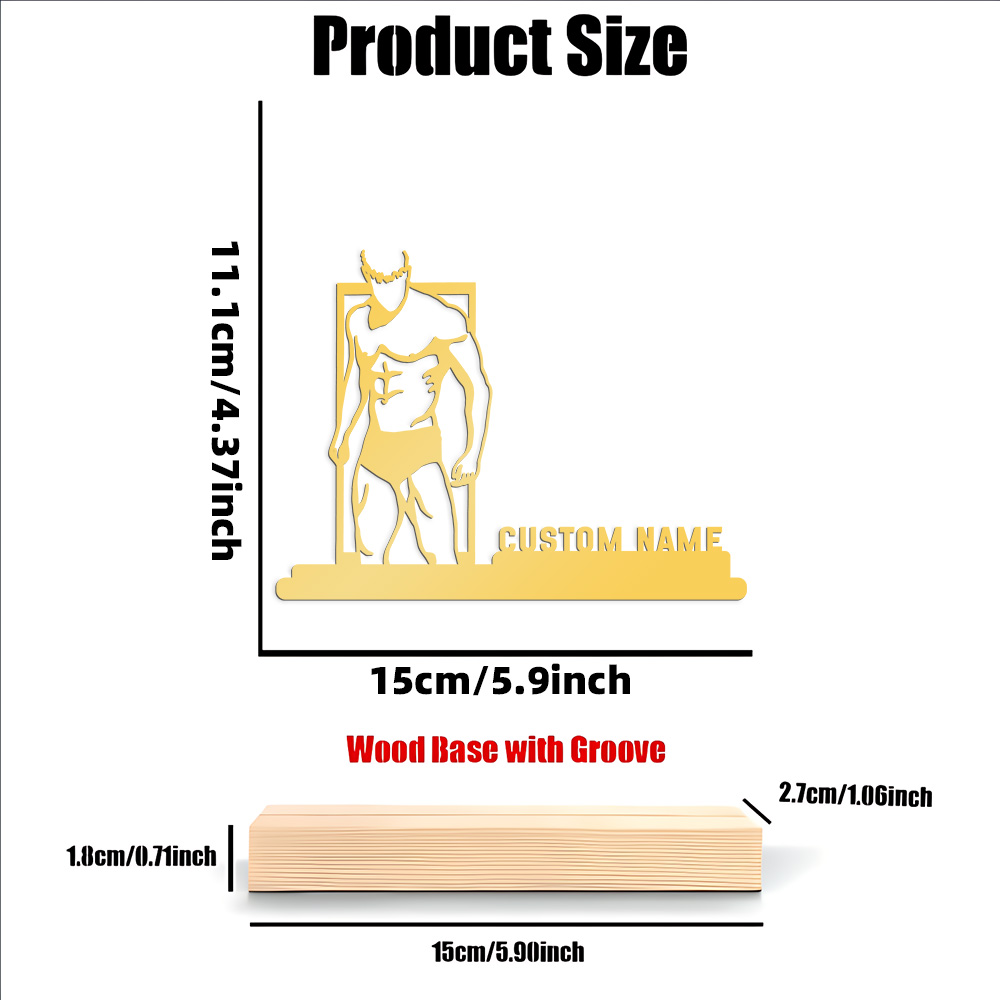 1pc Abstract Muscle Warrior Cu – Art Craft Names Bewertung und Preis