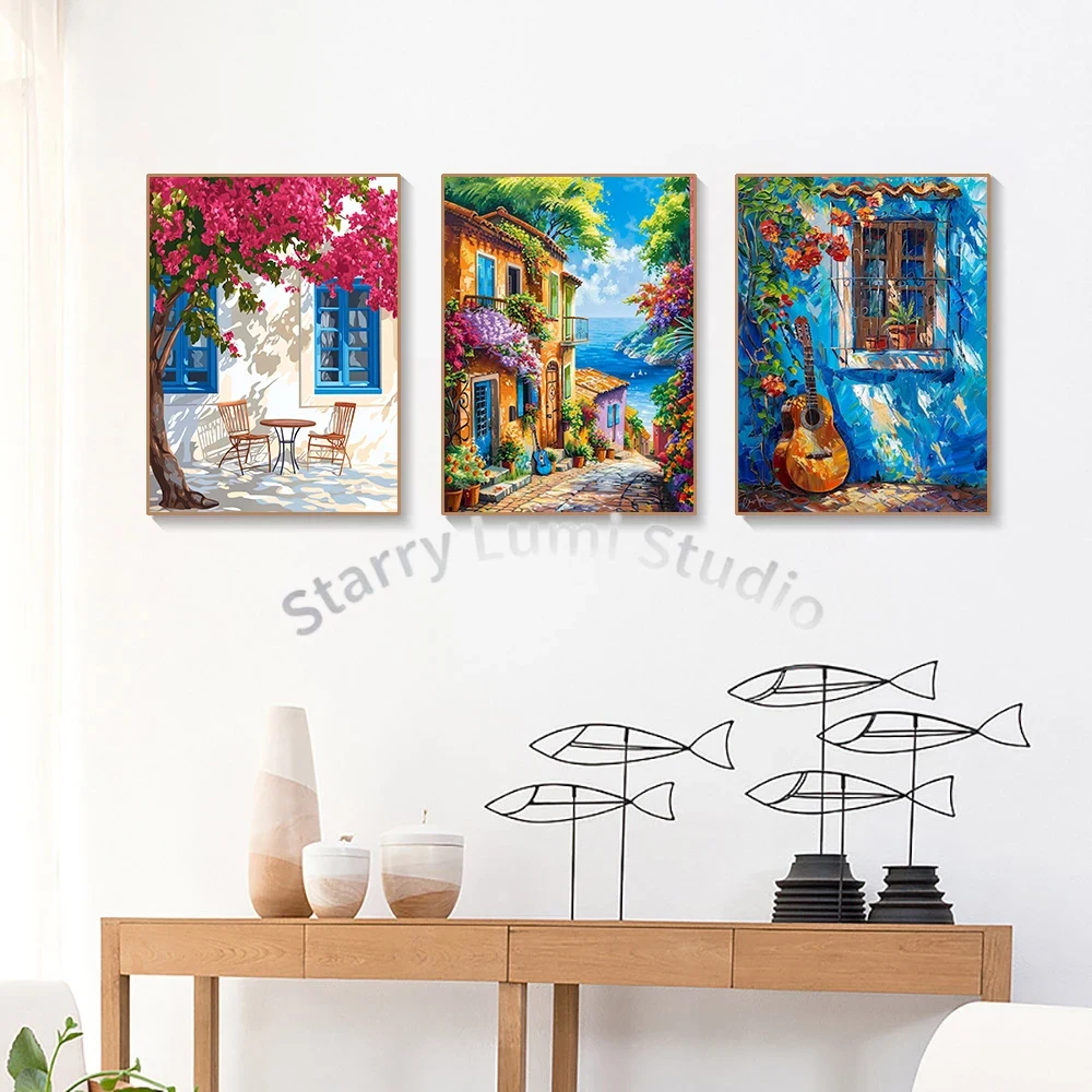 Water Town Diamond Painting La – Art Craft Village Bewertung und Preis