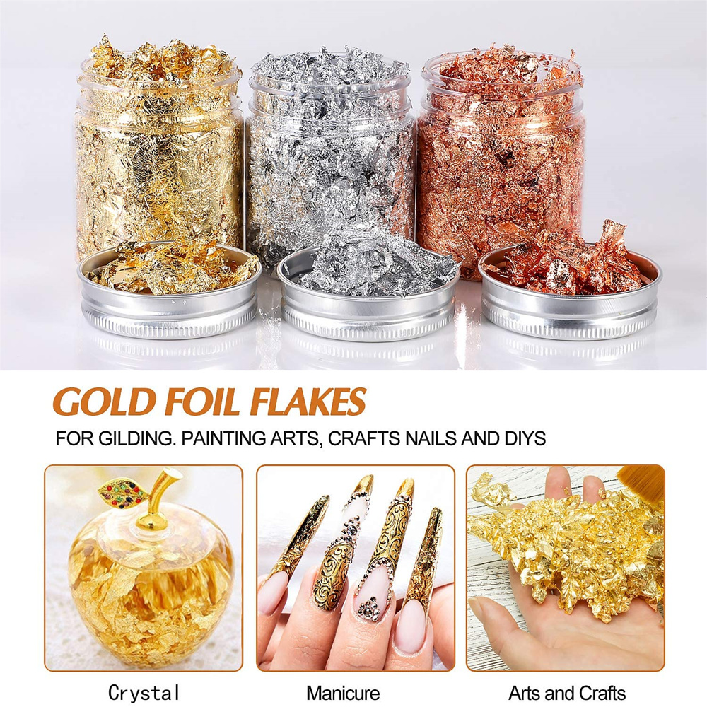 Imitation Rose Gold Silver Cop – Art Craft Leaves Bewertung und Preis