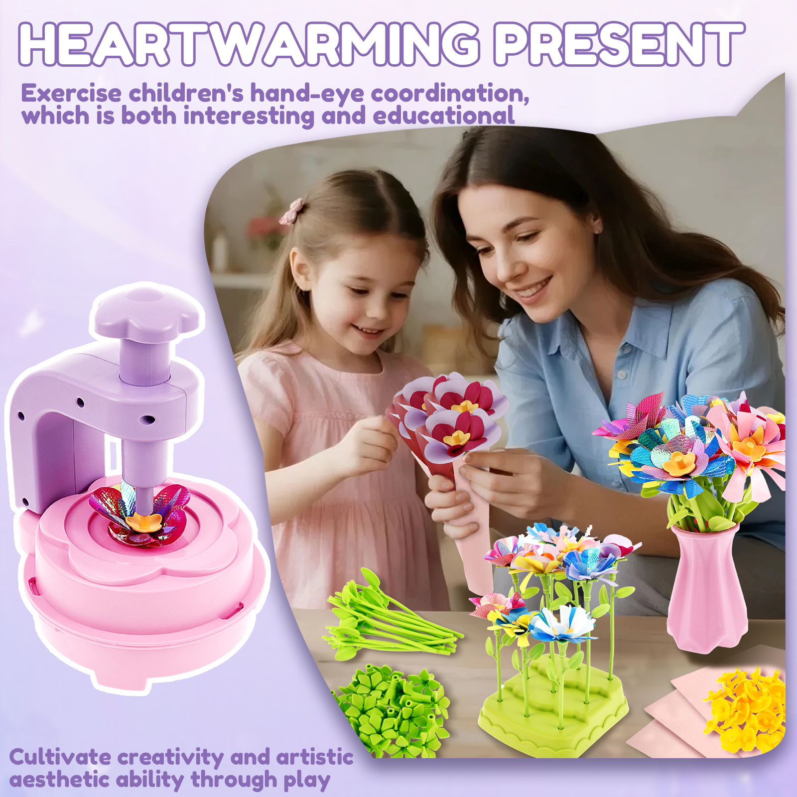 DIY Flower Art Craft Set Creat – Art Craft 3 Year Old Bewertung und Preis