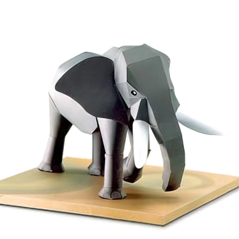 African Elephant Origami Art M – Art Craft Elephant Bewertung und Preis