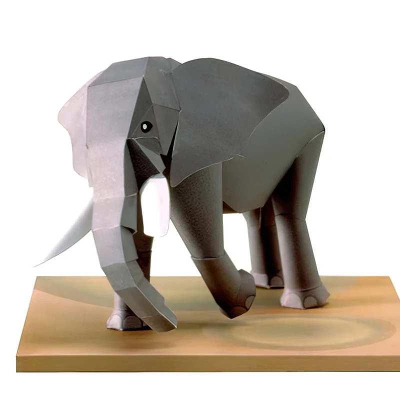African Elephant Origami Art M – Art Craft Elephant Bewertung und Preis