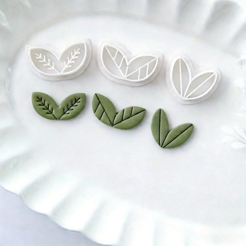 8Pcs Floral Leaf Polymer Clay  – Art Craft Leaves Bewertung und Preis