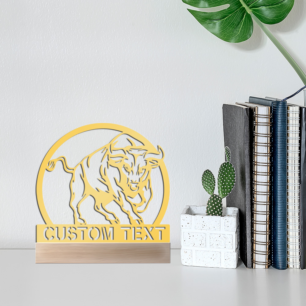 1 pc nice bull with OX Customi – Art Craft Names Bewertung und Preis