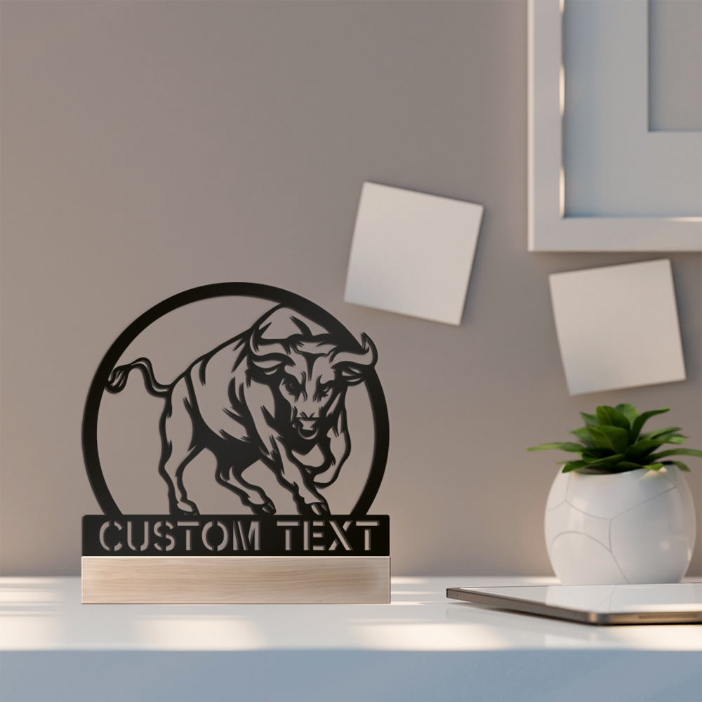 1 pc nice bull with OX Customi – Art Craft Names Bewertung und Preis
