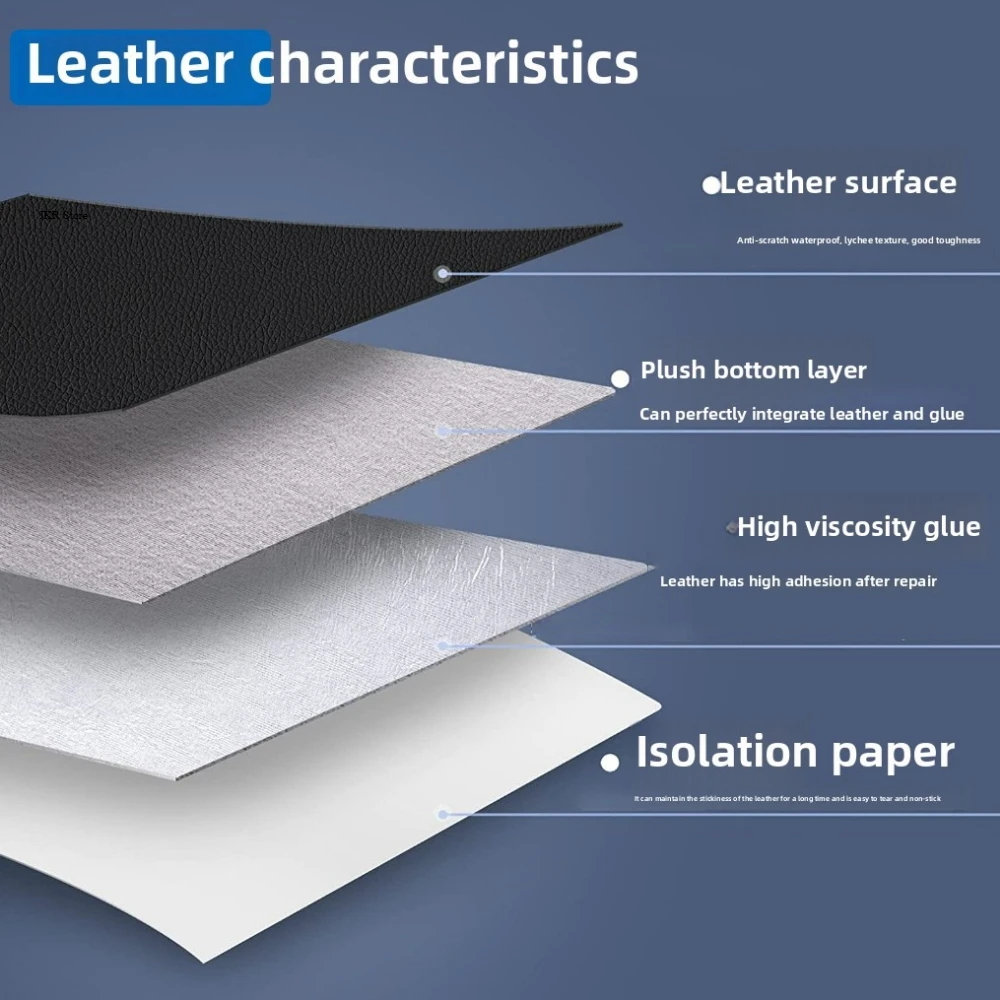 Self-adhesive Leather Patches  – Art Craft Upholstery Bewertung und Preis