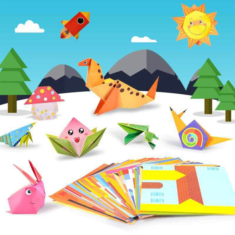 Origami Kit 30/108 Sheets Orig – Art Craft Rainbow Bewertung und Preis