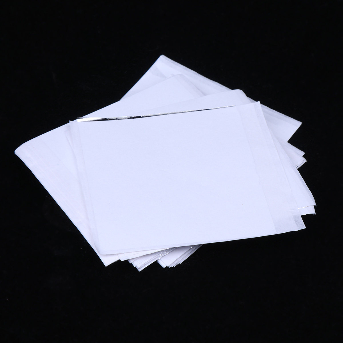 100 Sheets 9x9cm Imitation Sil – Art Craft Leaves Bewertung und Preis