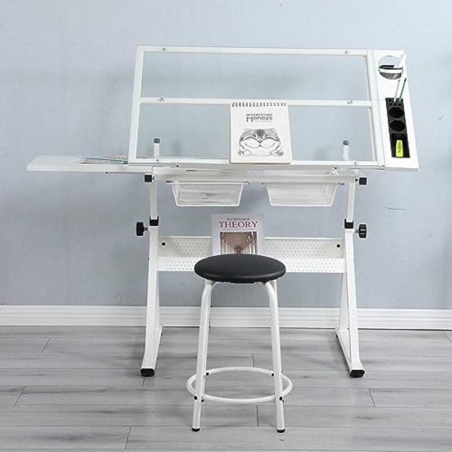 Drafting Table with Stool Mode – Art & Craft Qatar Bewertung und Preis