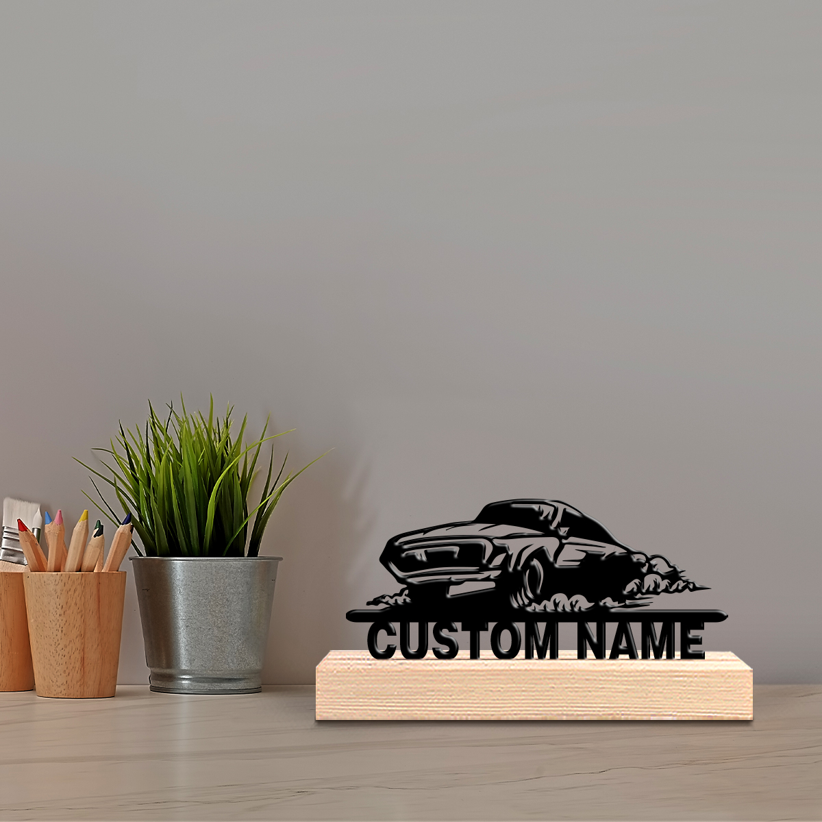 1pc Modern Car Customizable Na – Art Craft Names Bewertung und Preis