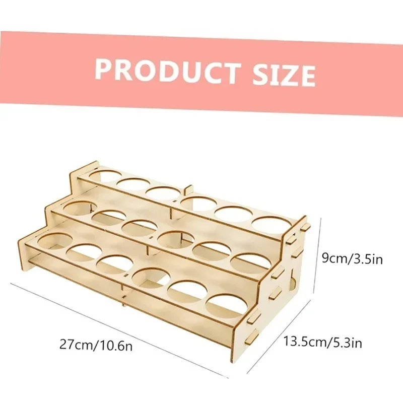 Wooden Paint Rack Organizer fo – Art Craft Display Bewertung und Preis