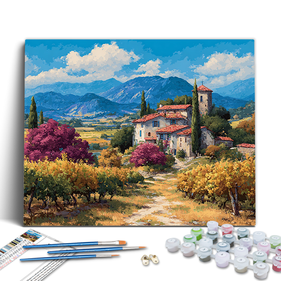 1pc frameless Paint By Numbers – Art Craft Village Bewertung und Preis