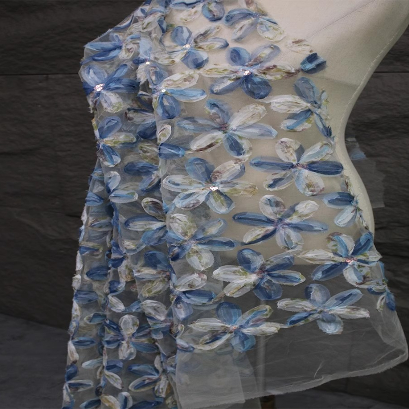 Mesh Sequin Fabric Embroidered – Art Craft Upholstery Bewertung und Preis