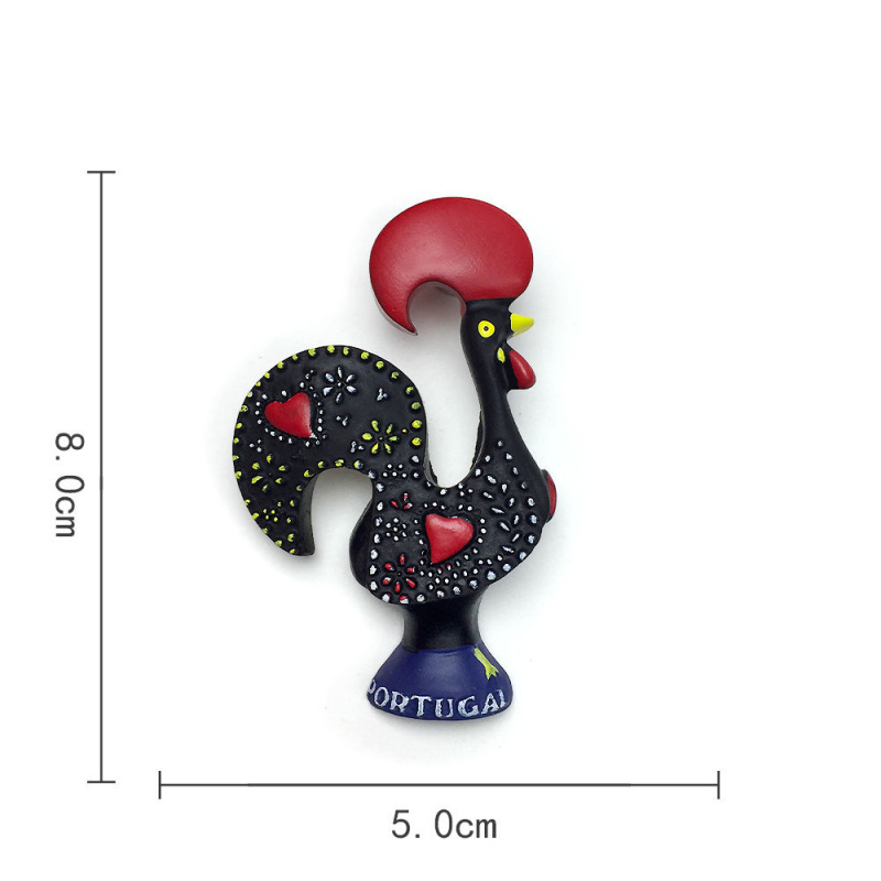 3D Portugal Gallic Rooster Mag – Art Craft Magnet Bewertung und Preis