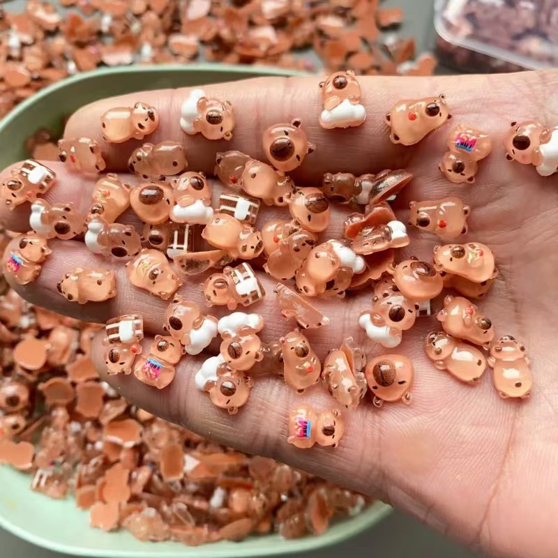100pcs Mini Capybara Decoratio – Art Craft Easter Bewertung und Preis