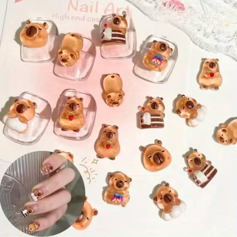 100pcs Mini Capybara Decoratio – Art Craft Easter Bewertung und Preis