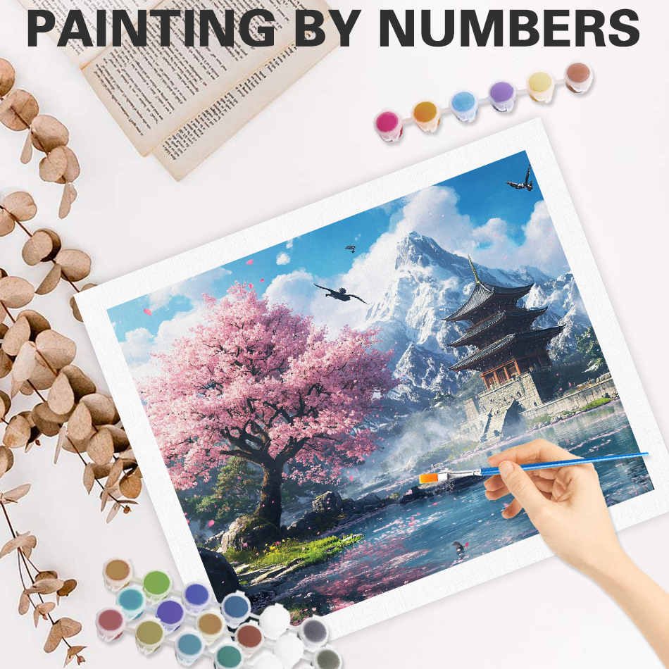 GATYZTORY Village Paint By Num – Art Craft Village Bewertung und Preis