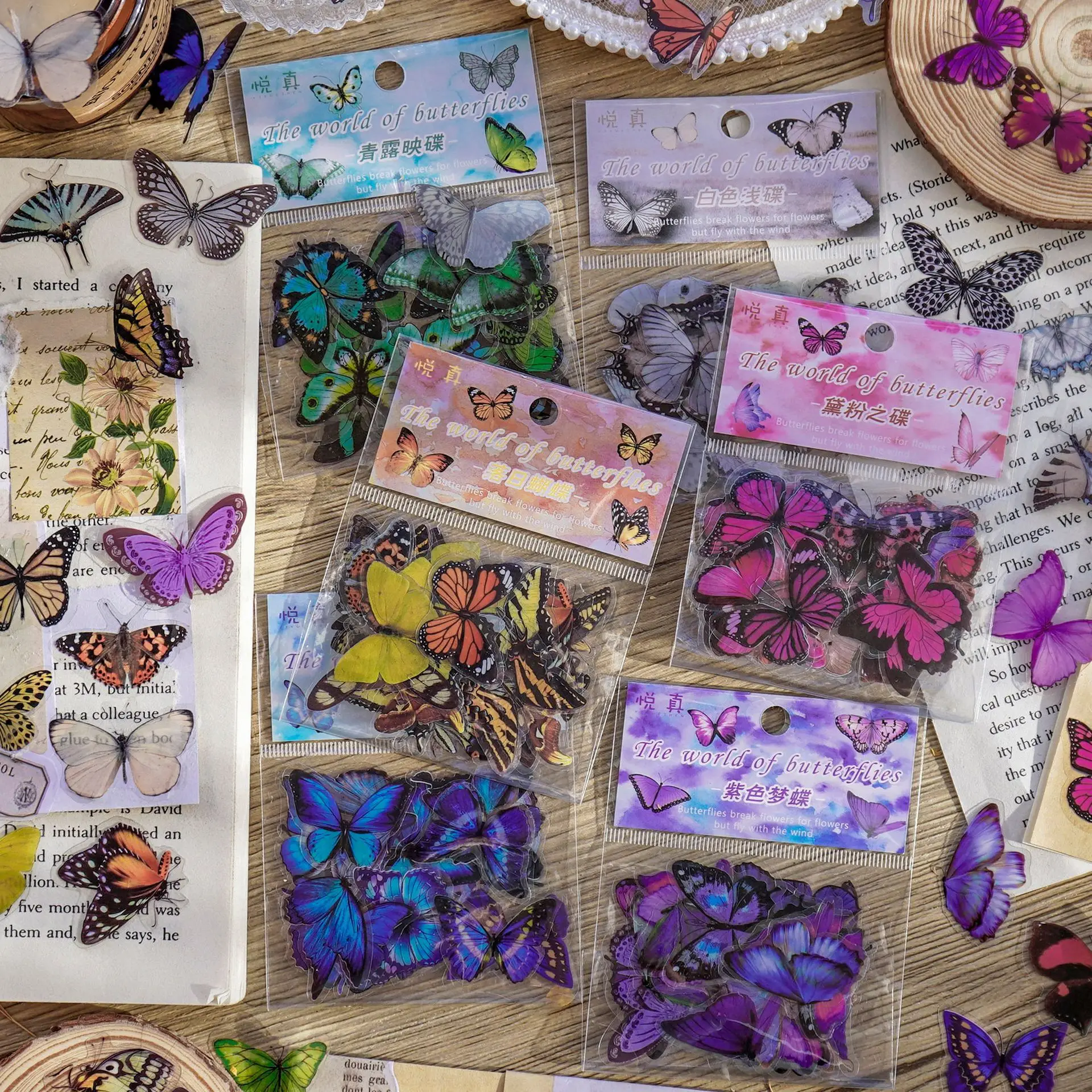 Journamm 40pcs/pack Butterfly  – Art Craft 3 Year Old Bewertung und Preis