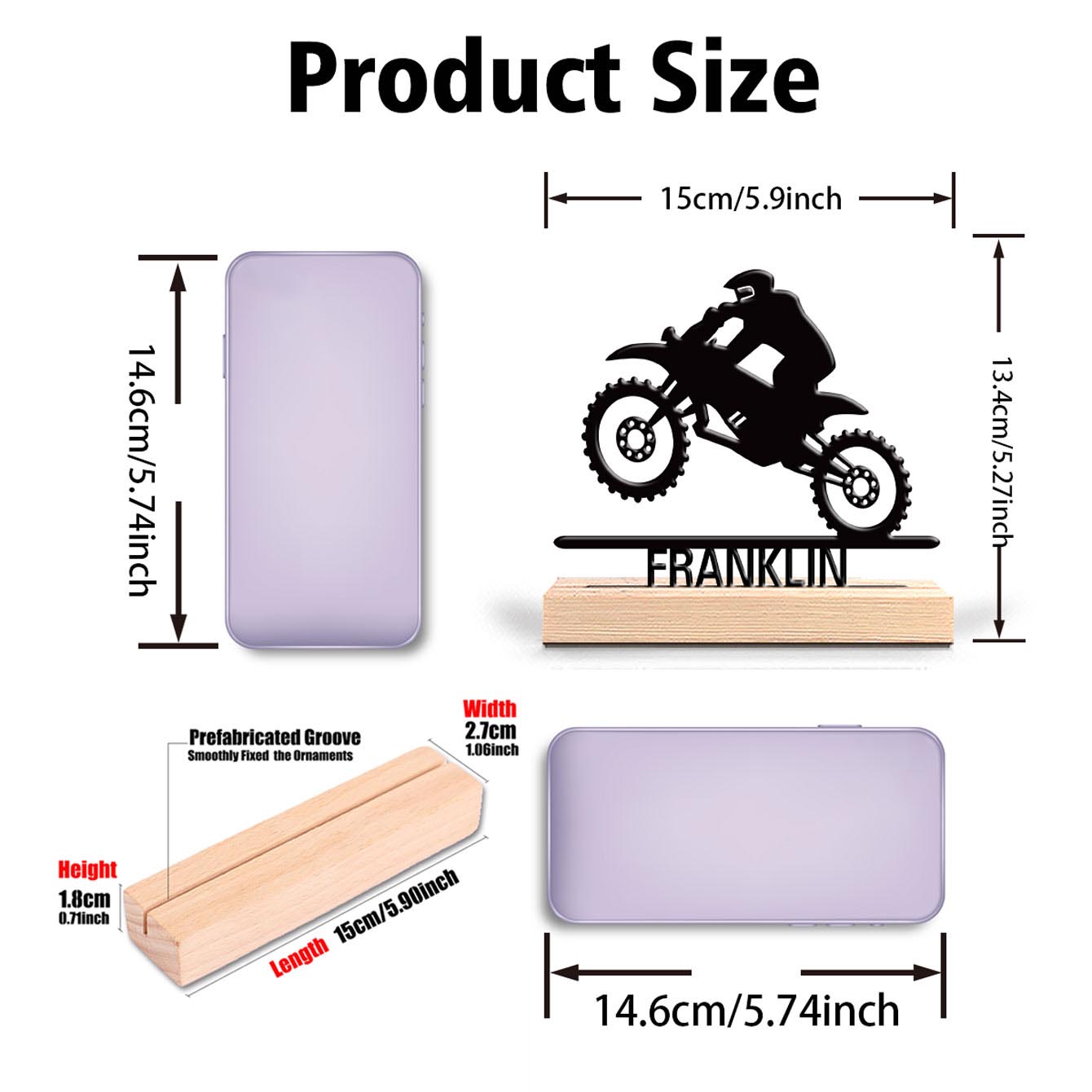 1pc Abstract Motorbike jumping – Art Craft Names Bewertung und Preis