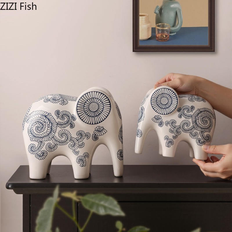 New Chinese Style Ceramic Elep – Art Craft Elephant Bewertung und Preis