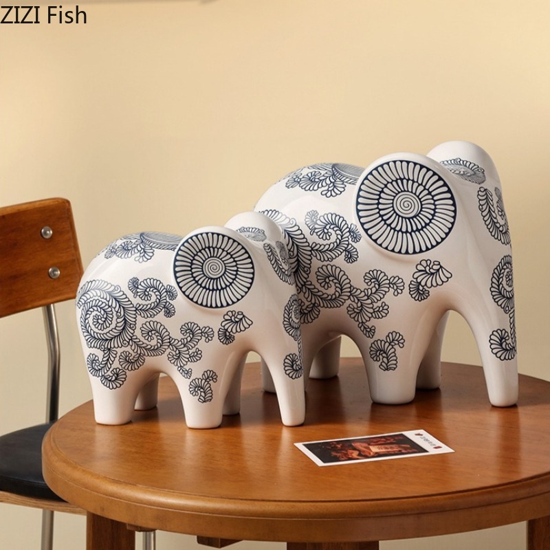 New Chinese Style Ceramic Elep – Art Craft Elephant Bewertung und Preis