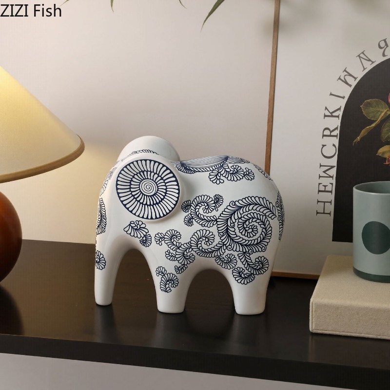 New Chinese Style Ceramic Elep – Art Craft Elephant Bewertung und Preis
