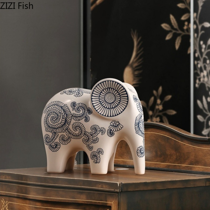 New Chinese Style Ceramic Elep – Art Craft Elephant Bewertung und Preis