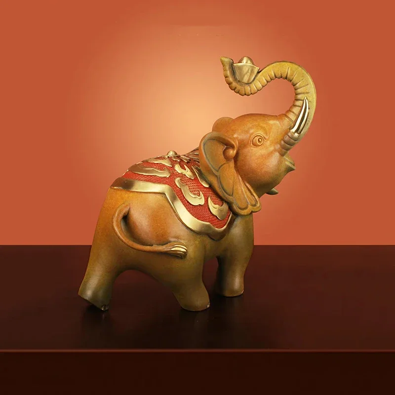 SAT Brass Elephant Sculpture O – Art Craft Elephant Bewertung und Preis