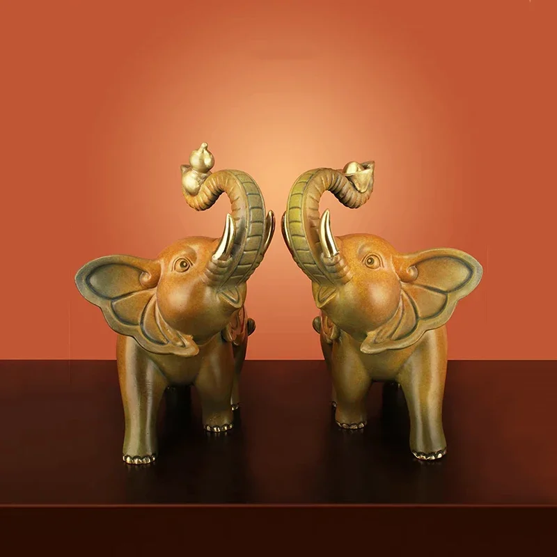 SAT Brass Elephant Sculpture O – Art Craft Elephant Bewertung und Preis