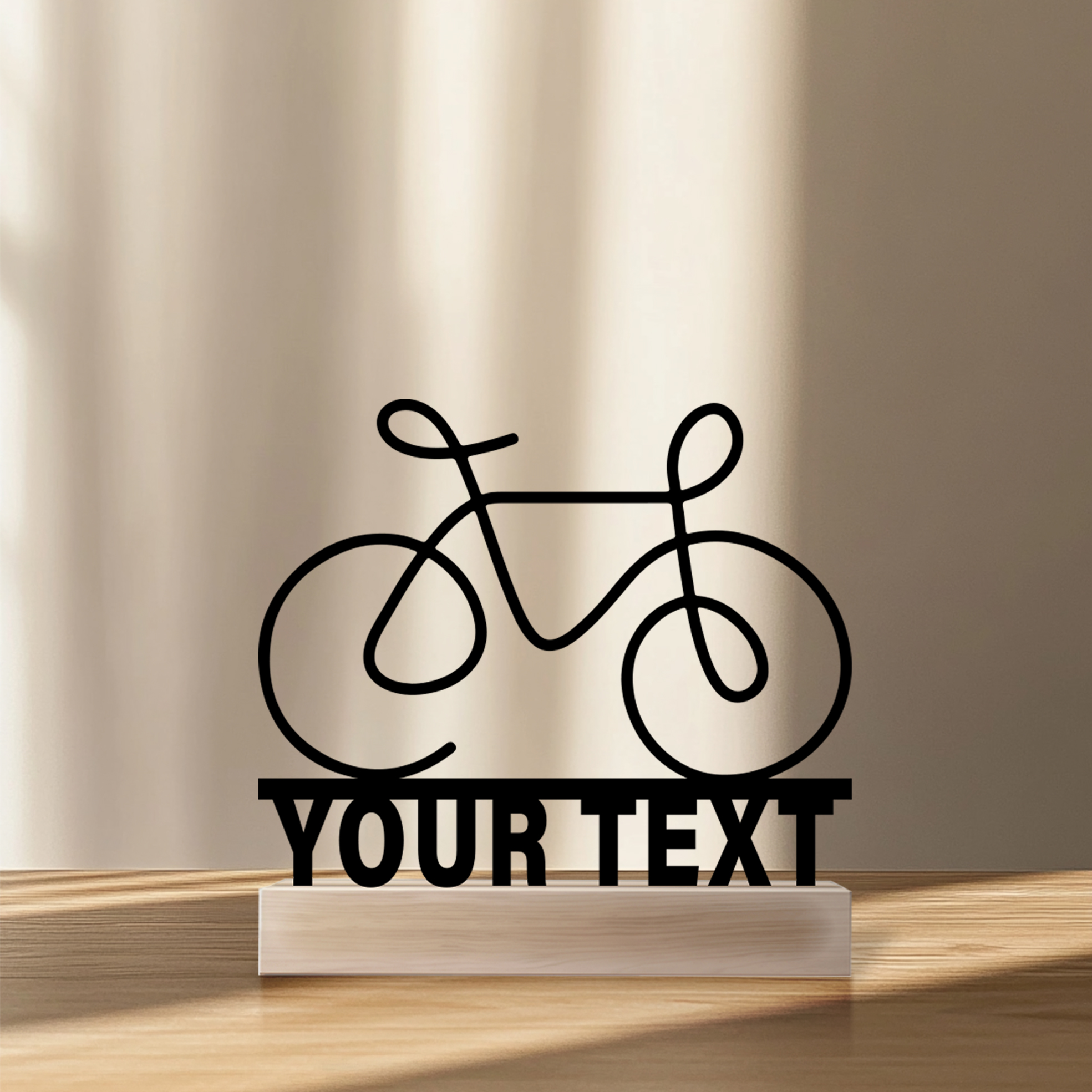 1pc Simple bicycle bike Custom – Art Craft Names Bewertung und Preis