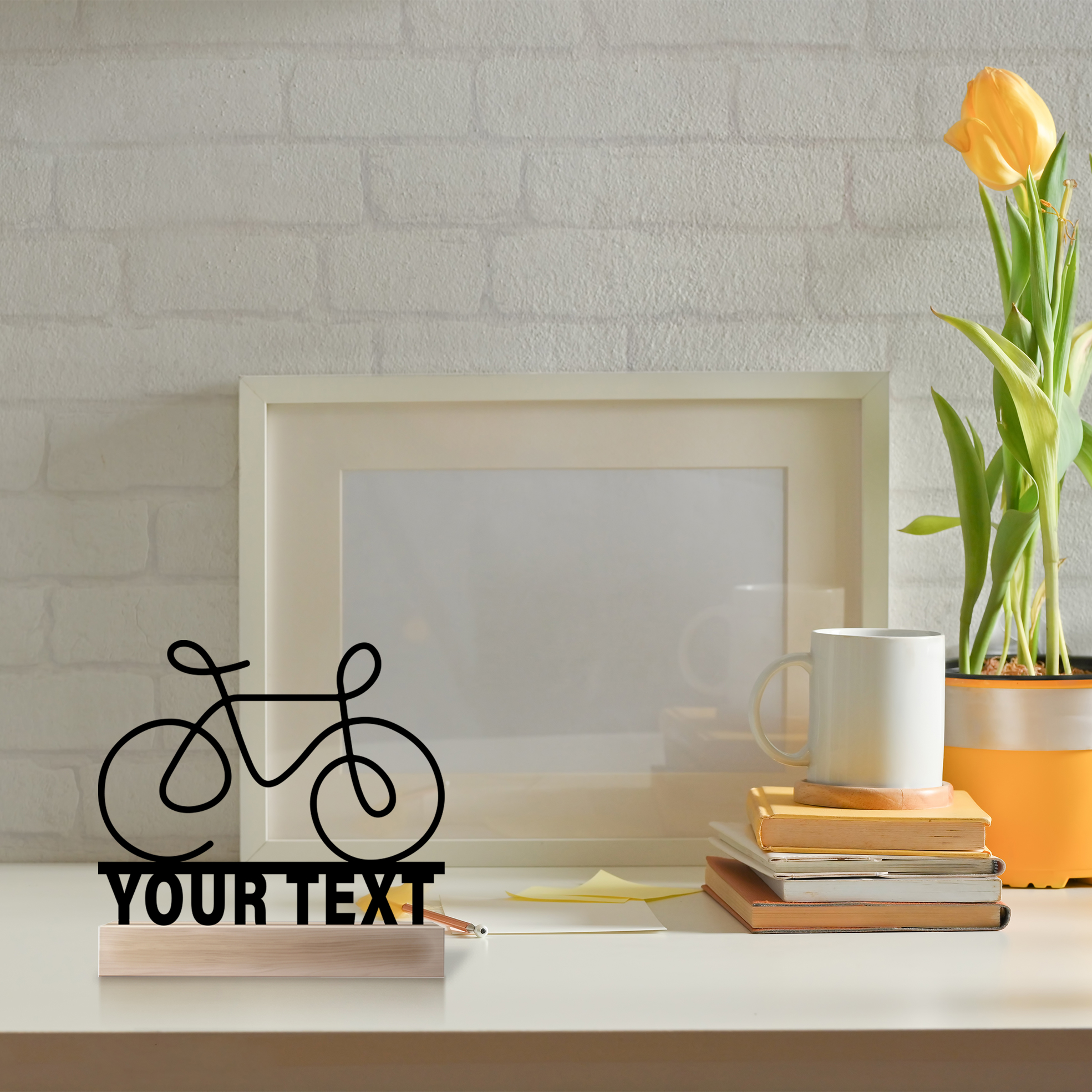 1pc Simple bicycle bike Custom – Art Craft Names Bewertung und Preis