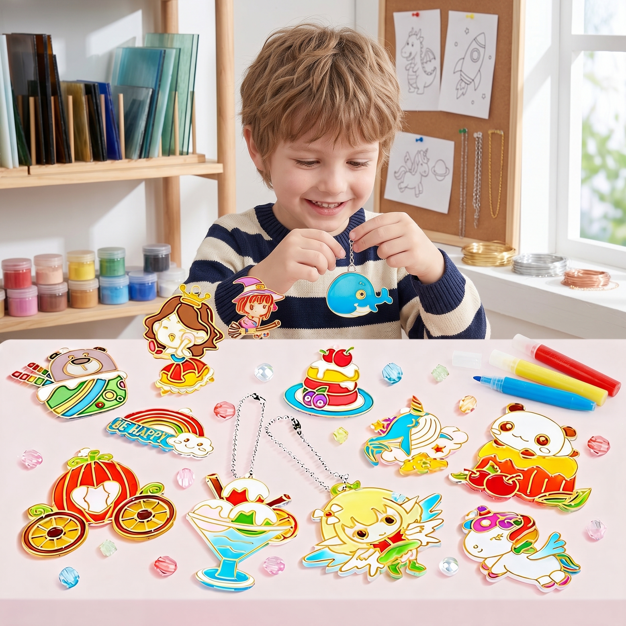 DIY Crystal Gel Painting Kit C – Art Craft 5 Year Old Bewertung und Preis