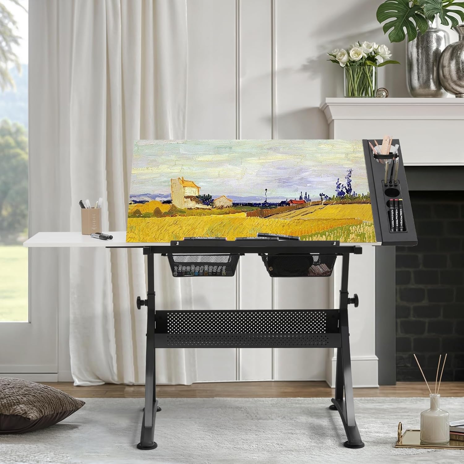 Art Deco Drafting Table, Heigh – Art & Craft Clipart Bewertung und Preis
