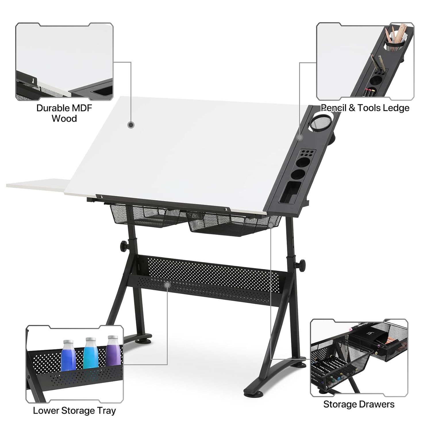 Art Deco Drafting Table, Heigh – Art & Craft Clipart Bewertung und Preis