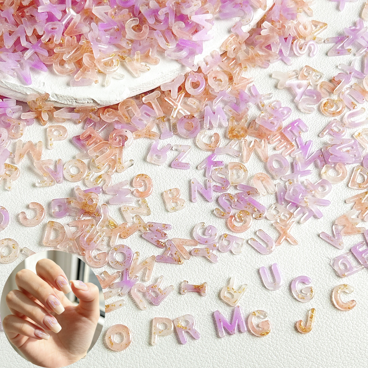 50PCS Luminous Gold Foil Gradi – Art Craft Names Bewertung und Preis