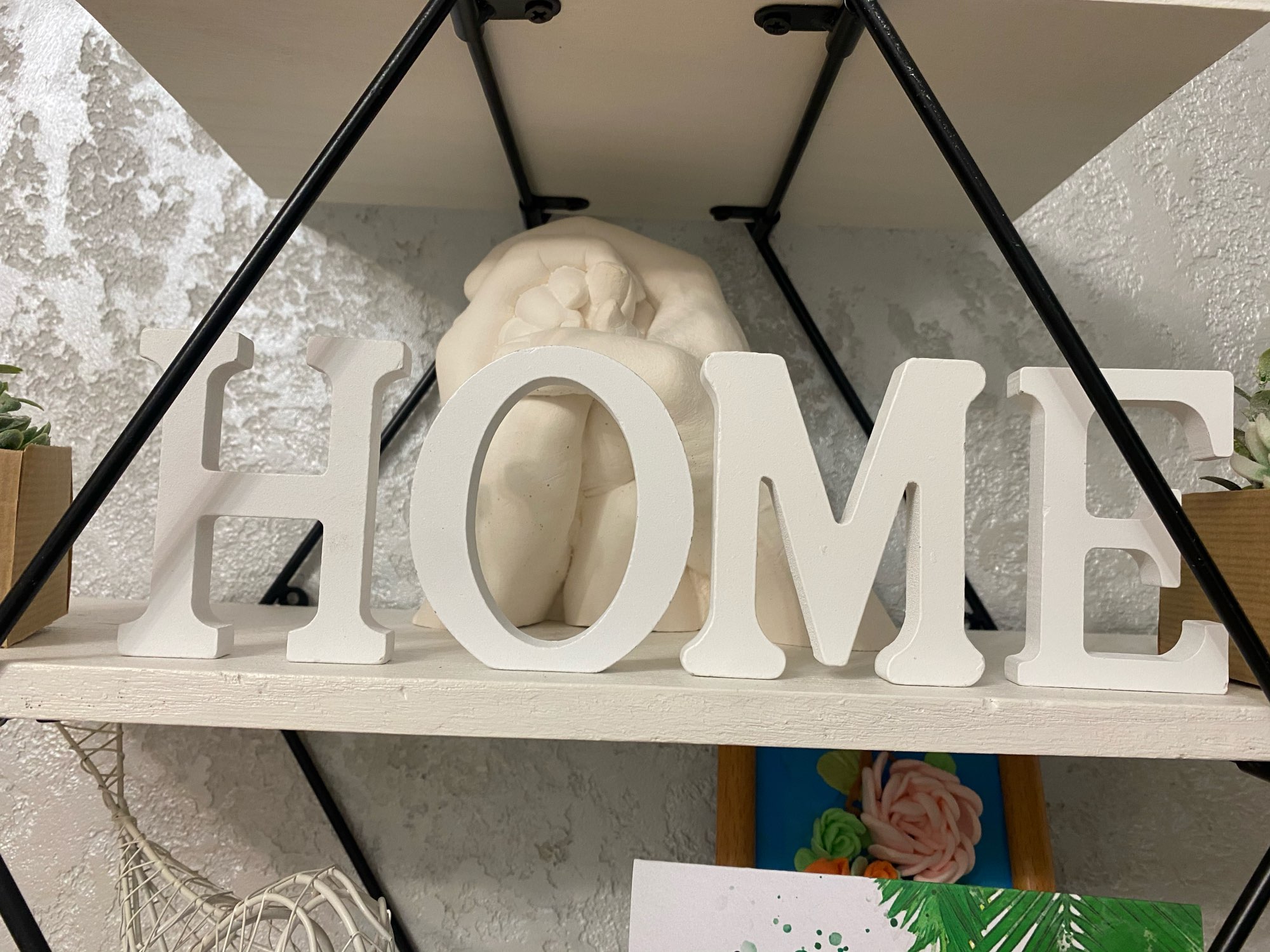 1pc 8CM White Wooden Letter En – Art Craft Names Bewertung und Preis