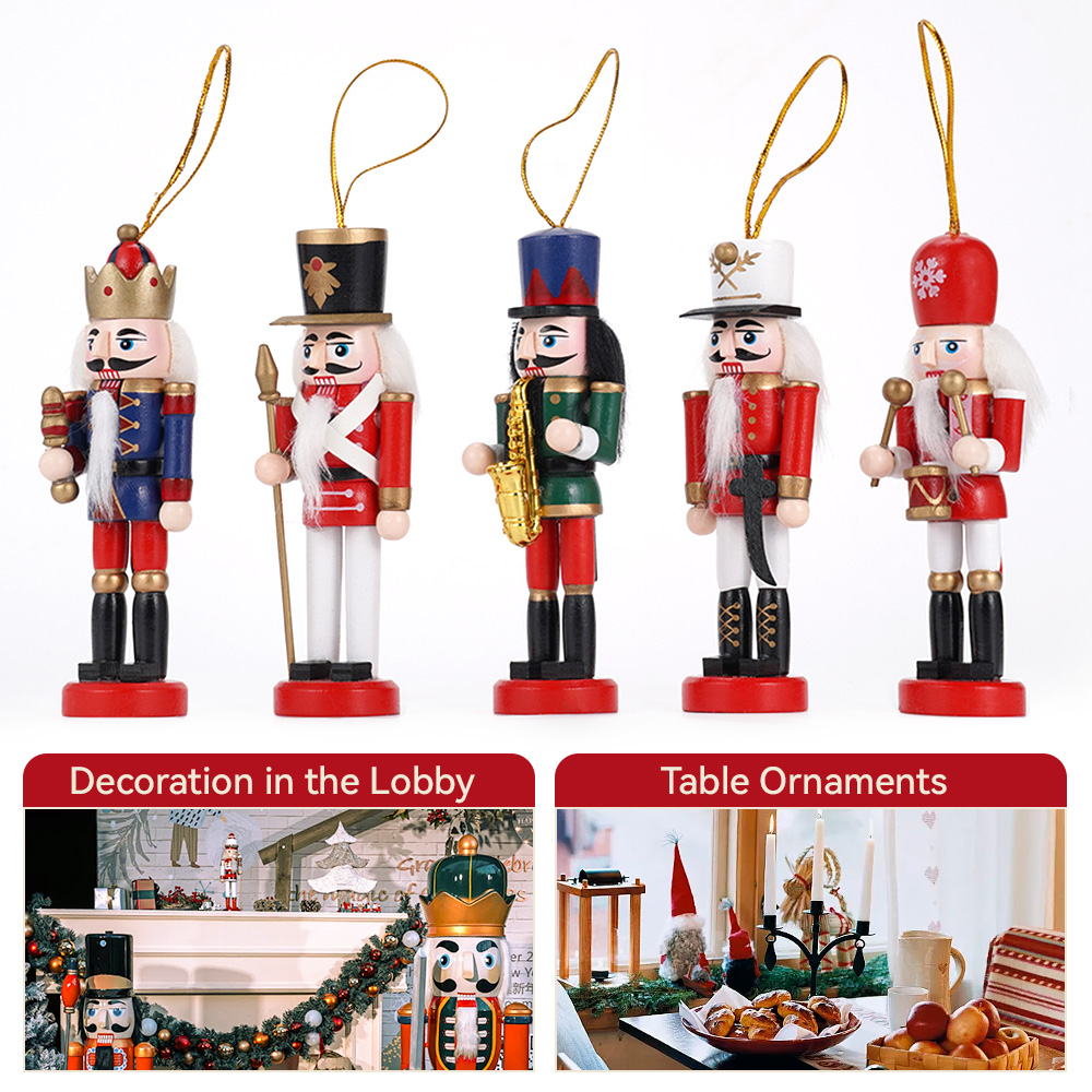 5pcs Mini Nutcracker Ornaments – Art Craft Village Bewertung und Preis