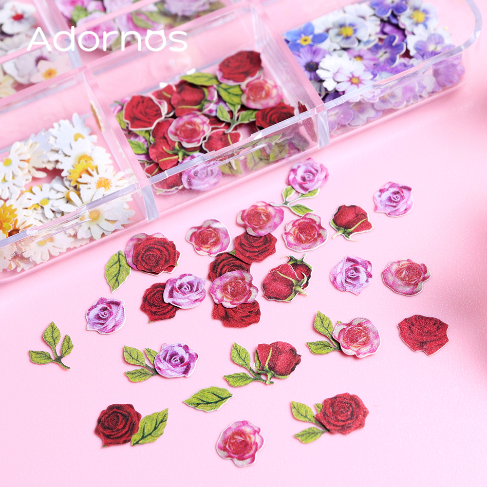 6 Grids Flowers Wood Pulp Chip – Art Craft Leaves Bewertung und Preis