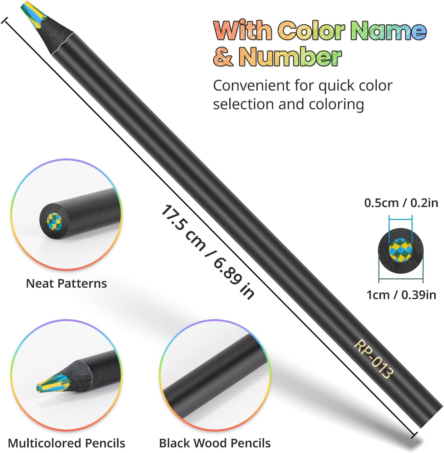 12 Rainbow Colored Pencils, Ar – Art Craft Rainbow Bewertung und Preis
