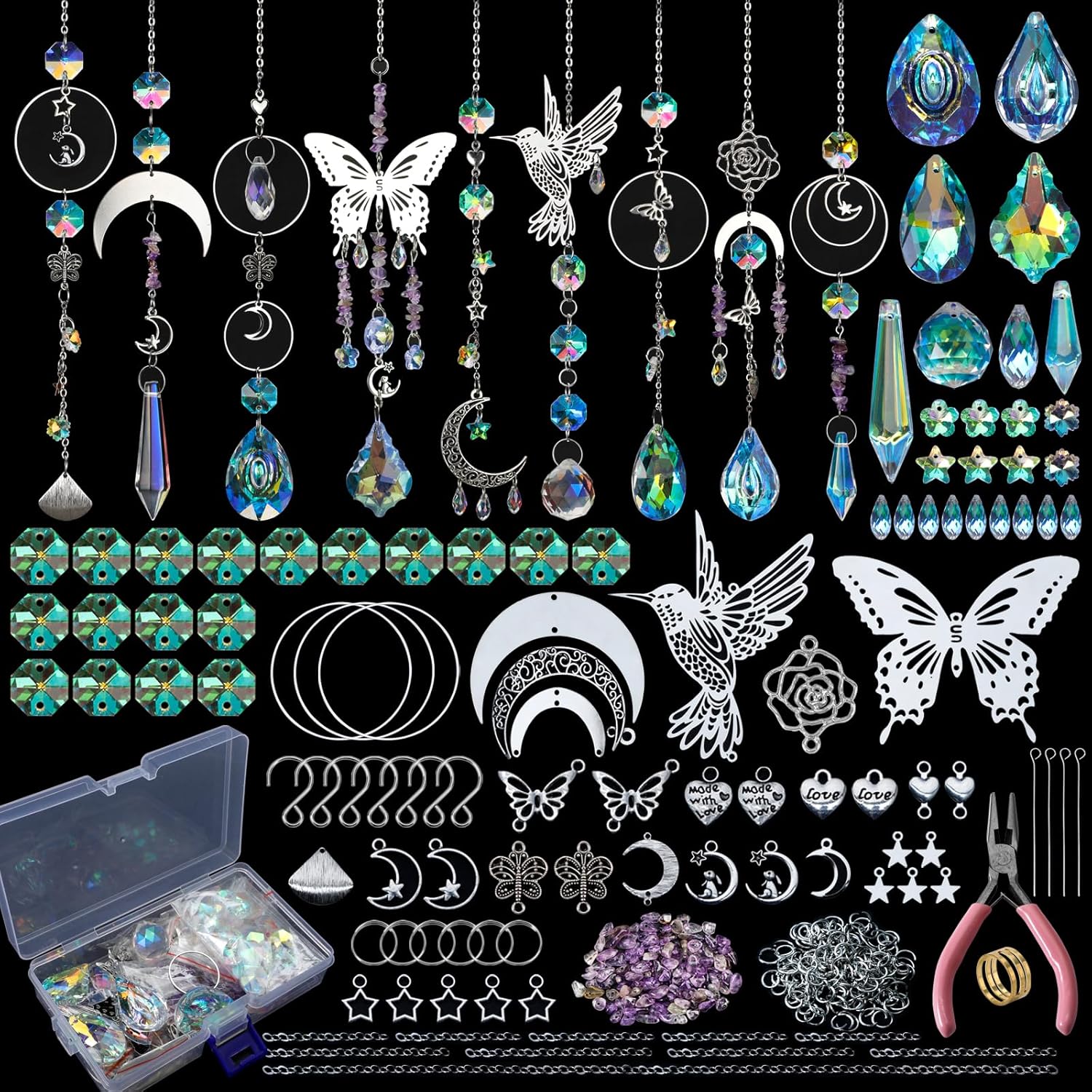 DIY 400pcs SunCatchers Making  – Art Craft Rainbow Bewertung und Preis