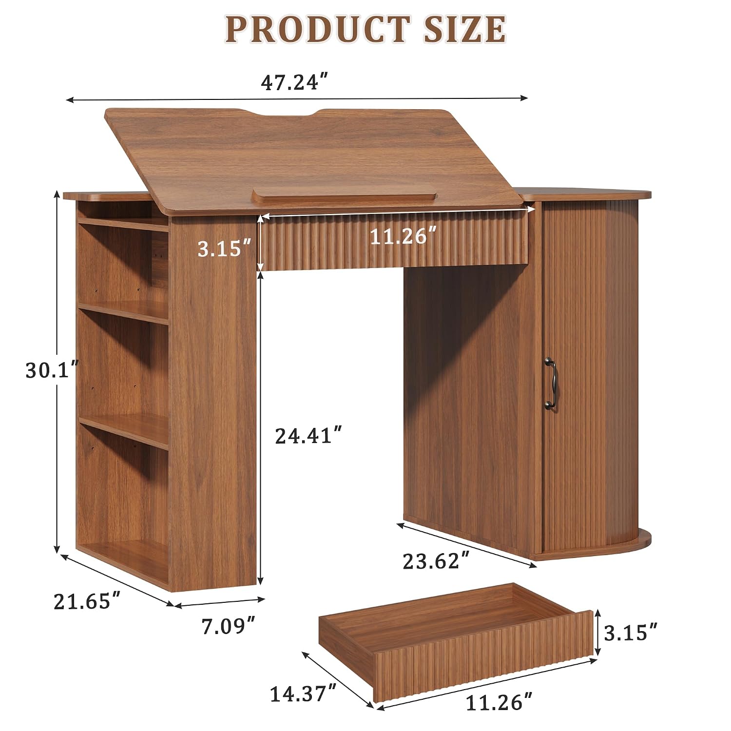 Drafting Table with Storage Ca – Art & Craft Clipart Bewertung und Preis