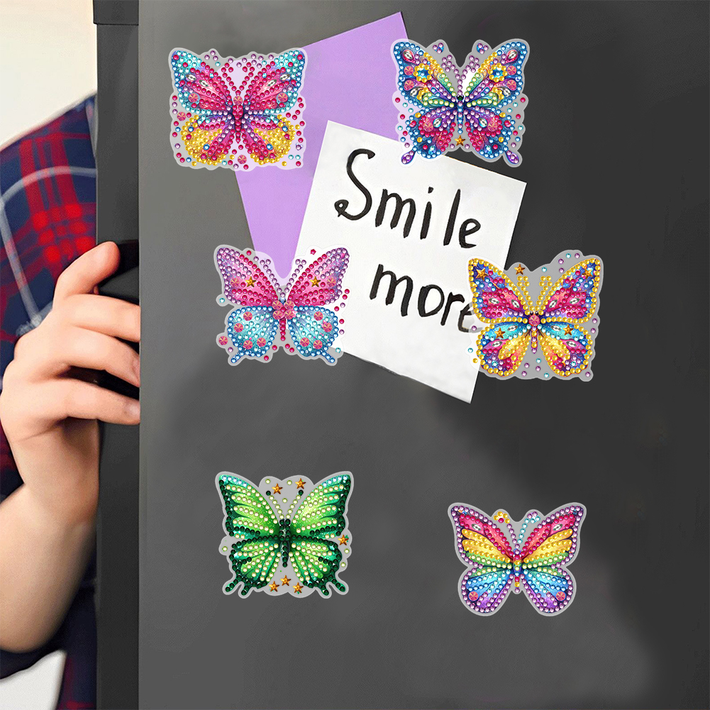 6 Pcs Full Drill Fridge Magnet – Art Craft Magnet Bewertung und Preis