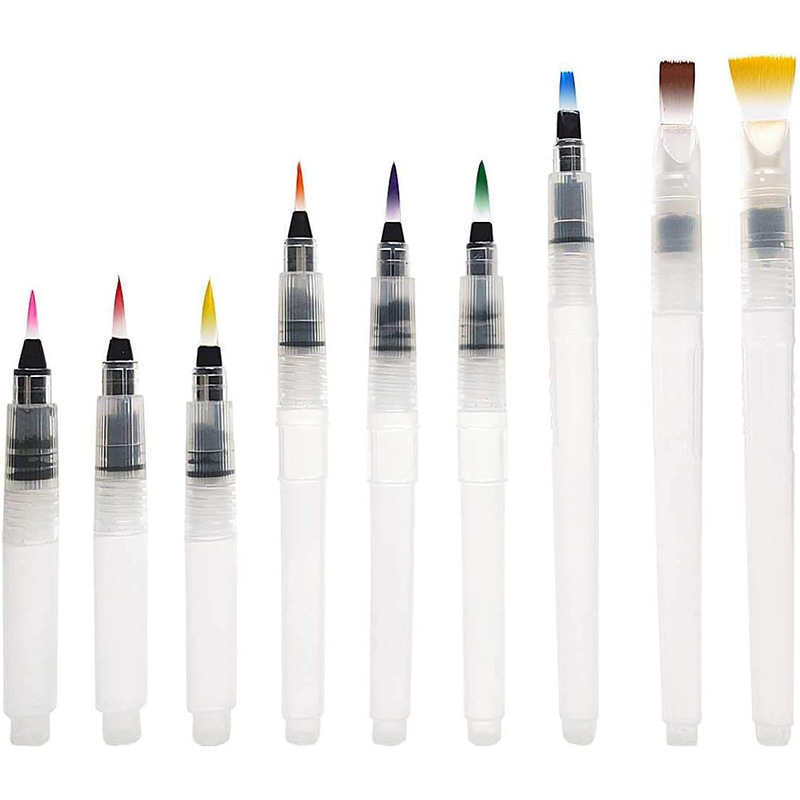 3/7pcs Watercolor Brush Pens W – Art Craft 3 Year Old Bewertung und Preis