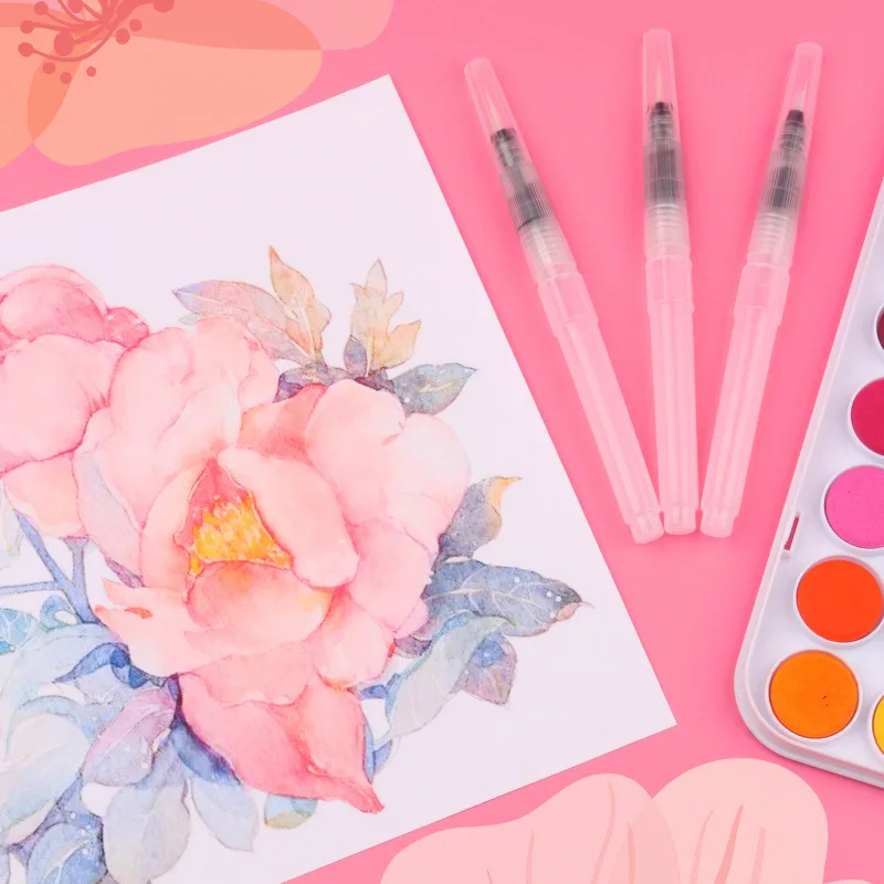 3/7pcs Watercolor Brush Pens W – Art Craft 3 Year Old Bewertung und Preis