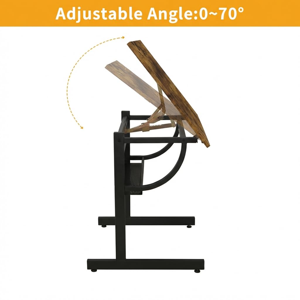 Adjustable Art Desk with Stora – Art & Craft Clipart Bewertung und Preis