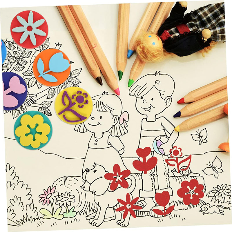 6Pcs/bag Foam Stamps for Paint – Art Craft 5 Year Old Bewertung und Preis