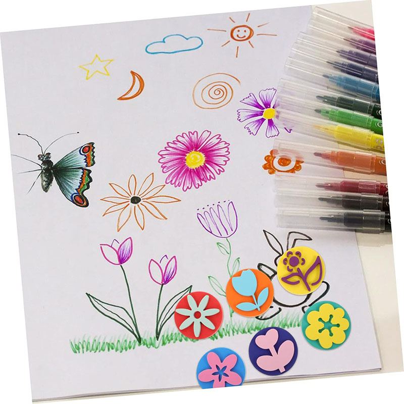6Pcs/bag Foam Stamps for Paint – Art Craft 5 Year Old Bewertung und Preis
