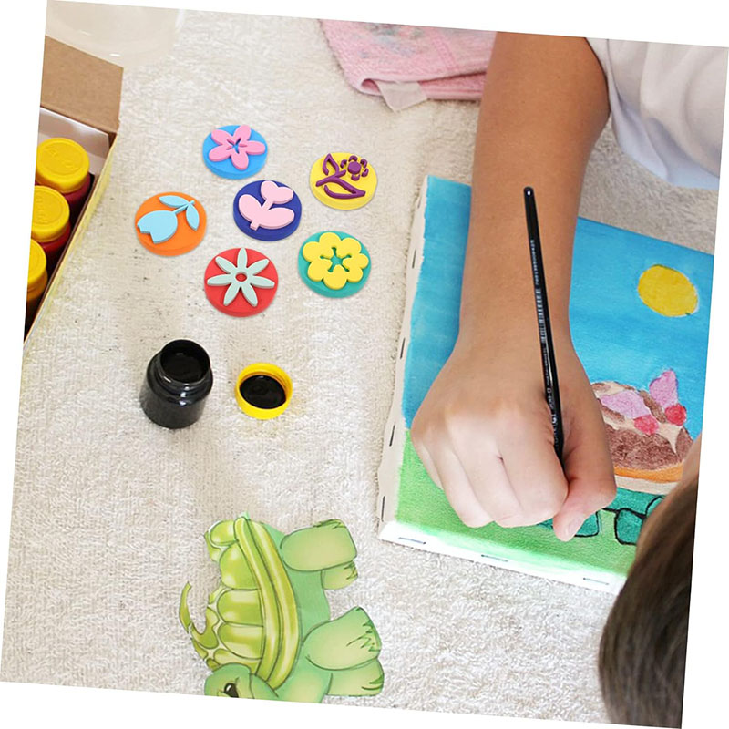 6Pcs/bag Foam Stamps for Paint – Art Craft 5 Year Old Bewertung und Preis