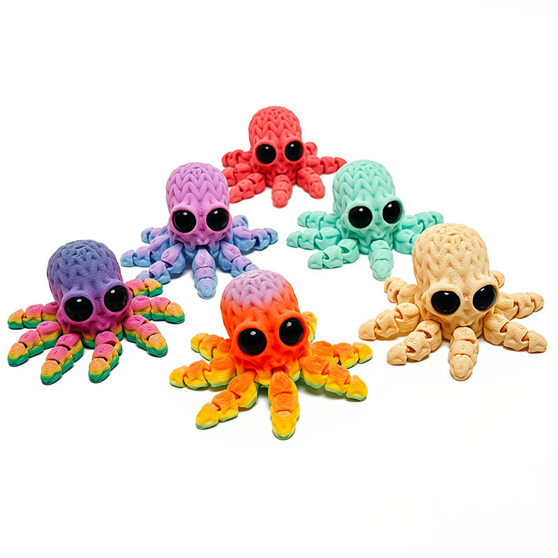 Adorable 3D Printed Octopus Fr – Art Craft Magnet Bewertung und Preis