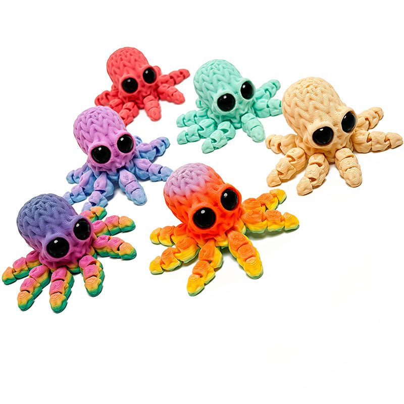 Adorable 3D Printed Octopus Fr – Art Craft Magnet Bewertung und Preis